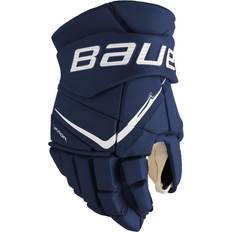 Bauer Senior Utespelarskydd Bauer Vapor Flypro SR Hockeyhandskar Navy Blå