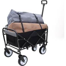 Utility Wagons Garvee Collapsible Foldable Beach Wagon Cart