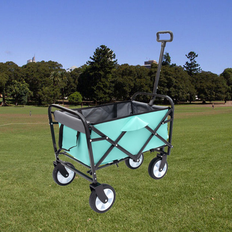 Utility Wagons Bed Bath & Beyond 2.1 cu ft Steel Foldable Wagon Cart