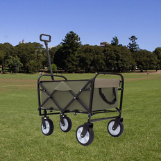 Utility Wagons Bed Bath & Beyond 2.1 cu ft Steel Foldable Wagon Cart
