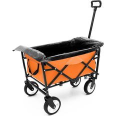 Utility Wagons Garvee Collapsible Foldable Beach Wagon Cart