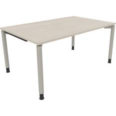 Möbler Soennecken Vierfuß Quadratrohr B1600xT1000xH680-820 Schreibtisch