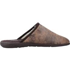 Läderimitation Innetofflor Victoria Faux Leather Comfort Slippers - Läder