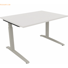 Möbler Soennecken Kufe Quadrat B1200xT900xH650-850 Schreibtisch