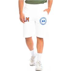 Casual Mens Sports Shorts - White Cotton