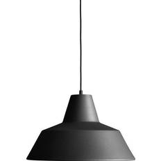 Made by Hand Workshop W4 Dark Black Pendant Lamp ∅ 50cm