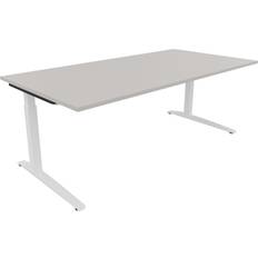 Möbler Soennecken Kufe Quadrat B2000xT1000xH650-850 Schreibtisch