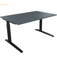 Möbler Soennecken Kufe Quadrat B1400xT900xH650-850 Schreibtisch