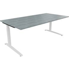 Möbler Soennecken Kufe Quadrat B2000xT1000xH650-850 Schreibtisch
