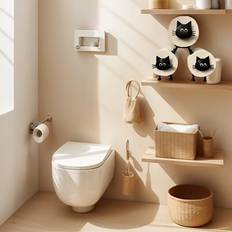 Cute Cat Toilet Paper Holder 3D To Assemble