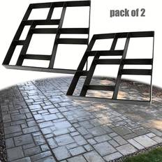 Groundwork Temu Stone Moldings Paving Pavement Molds 60.5x50cm