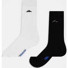 Clothing Birkenstock Unisex 2 Pack Cotton Rib Socks - Sand