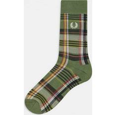 Fred Perry Underwear Fred Perry Tartan Socks - Green