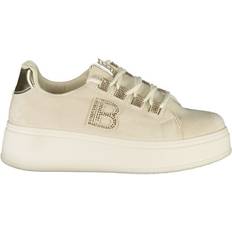 Laura Biagiotti Skor Laura Biagiotti Dam Sneaker Med Rhinestones - Beige