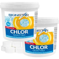 Poolchemie Skinstar Multitabs Pool 10 kg Langsamlöslich Chlor Pflege