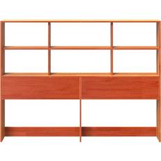 Furu - Inbyggda förvaringar Sänggavlar vidaXL 855668 Sänggavel 126cm