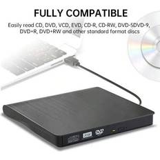Optical Drives Shein External USB CD DVD ROM Adapter