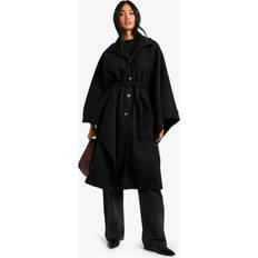 Capes & Poncho's boohoo Nepwollen Cape - Black