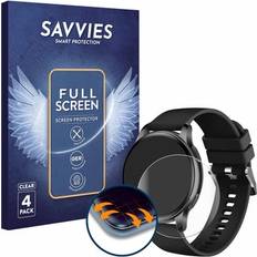 Wearables Savvies 4x Full Screen Protector 1.32" Screen
