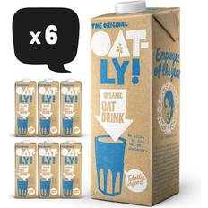 Organic Dairy Products Oatly Oat Drink Organic 1 Litre Pack 6