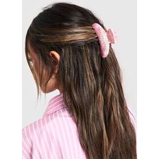 Hair Products boohoo Womens Marbled Shell Claw Clip Brown