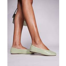 Gröna Ballerinaskor Simmi London Leesa Platta Ballerinaskor - Grön