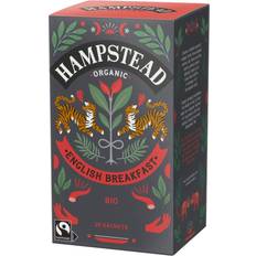 Hampstead Organic English Breakfast 20 Teabags Pack of 4