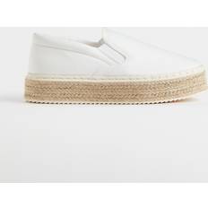 White - Women Espadrilles H&M Ladies Platform Espadrilles - White