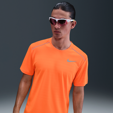 Nike Orange T-shirts Nike Miler Men's Short-Sleeve Running Top - Orange