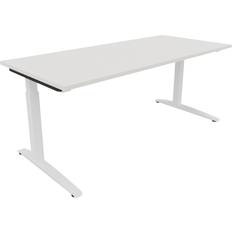 Möbler Soennecken Kufe Quadrat B1800xT800xH650-850 Schreibtisch
