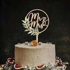 Cake Decorations Shein Rustic Wooden Wedding Topper 2025 Cake Decoration
