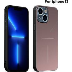 Iphone 13 rose Tianfu iPhone 13 Rose Gold Metal Back Plate Case