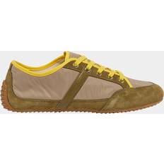 Givenchy Trainers Givenchy Sneakers Slim Nylon Suède - Kaki/Jaune