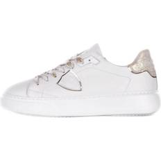 Philippe Model Temple BTLD-VG12 Glitter Sneakers - White