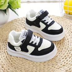 Winter First Steps Children's Shoes Shein Autumn Winter Plush Lined Flat Shoes - Autumn/Winter