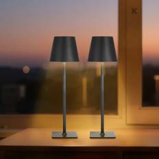 VEVOR Sladdlös 2-Pack 5200mAh Bordslampa