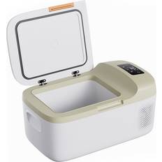 16L Portable Car Refrigerator White