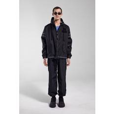 Stutterheim Kläder Stutterheim Full Zip Jacket Kort Huva Regnjacka - Black