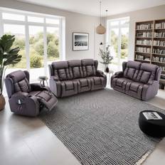 Electric Reclining Brown