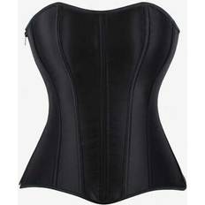 Shein Overbust Corset Top Bustier Strapless Shapewear Top - Tight Fitting