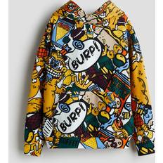 Orange Hoodies Children's Clothing H&M Boys Printed Hoodie - Orange/Garfield