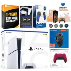 Game Consoles Sony Playstation 5 Slim Disc Extra Cosmic Red
