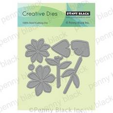 Black Scrapbook Albums Penny Black Cutting Dies Petals 51-777