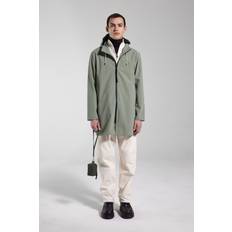 Stutterheim Tøj Stutterheim Lightweight Zip Matte Raincoat Comet - Grøn