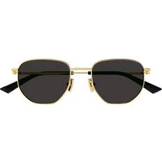 Bottega Veneta Herre Solbriller Bottega Veneta Metal Solbriller Pantos 52 MM - Gul