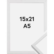 Akryl Ramar Estancia Galant Akrylglas Vit 15x21 cm A5 Ram