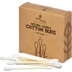 Vegan Cotton Pads & Swabs Eco Living Bamboo Cotton Buds