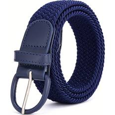 Temu Braided Casual Simple Woven Jeans Belts - For Women