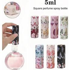 Atomizers Shein Square Butterfly Perfume Spray Bottle 5ml