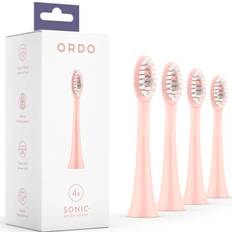 Ordo Børstehoveder Sonic El-tandbørste 4 Stk Rose Gold